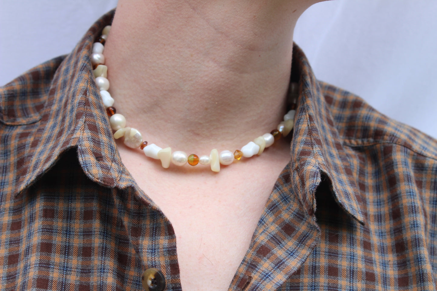 Statement Pearl Beaded Necklaces