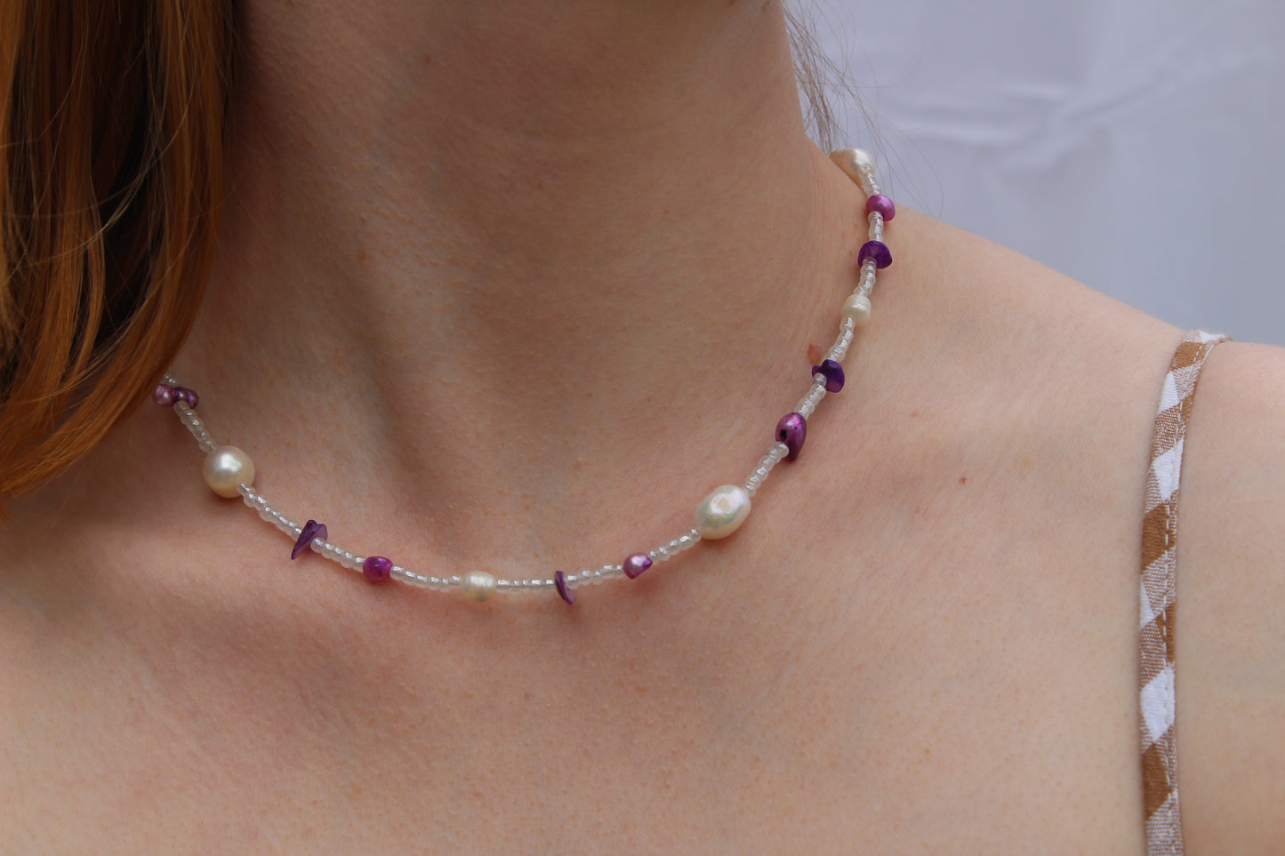 Crystal & Pearl Beaded Necklaces