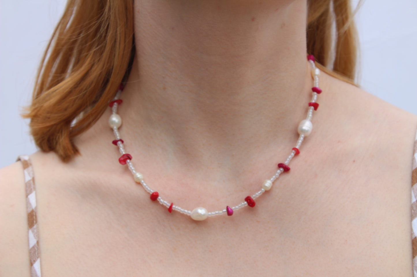 Crystal & Pearl Beaded Necklaces