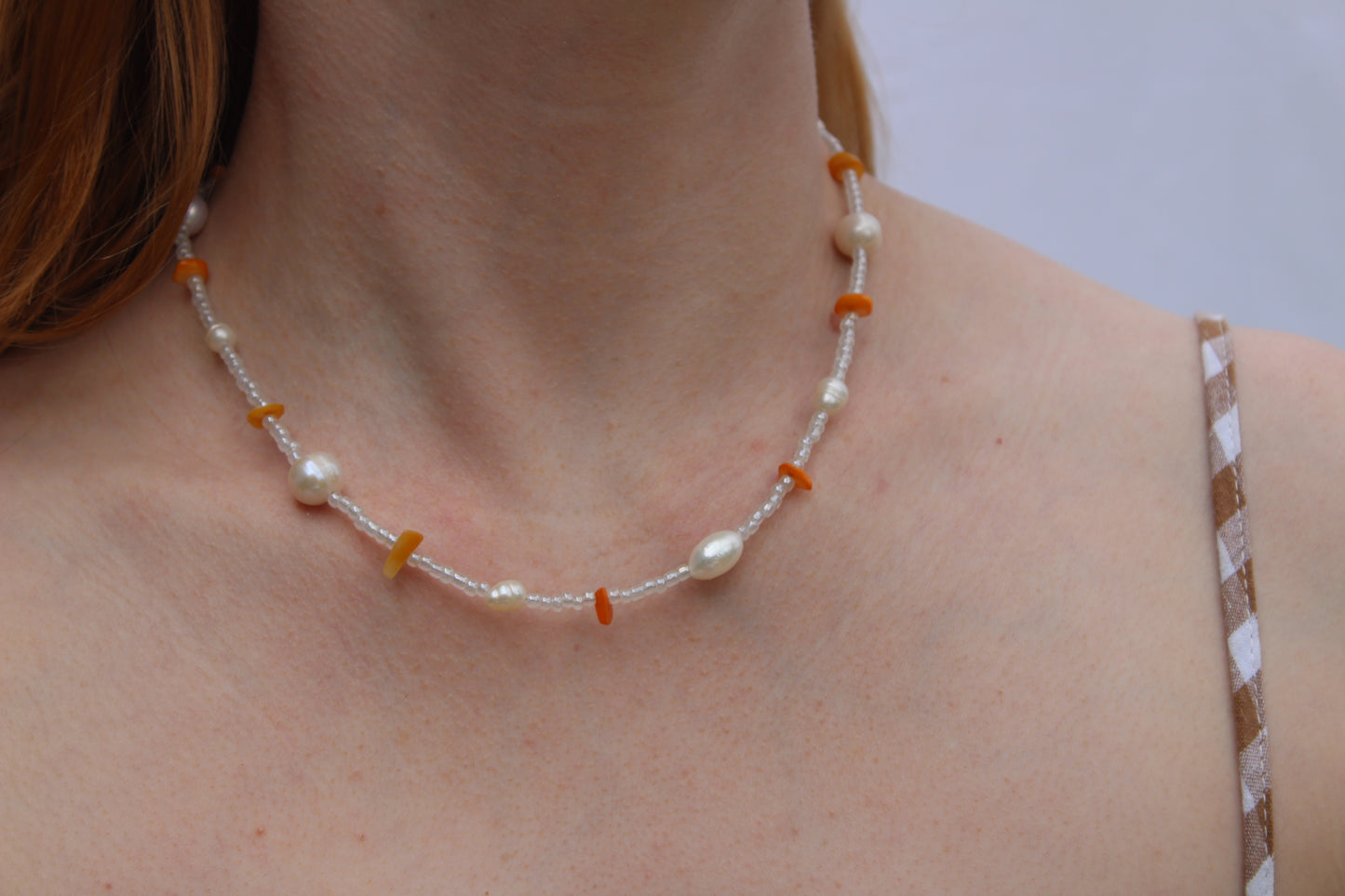 Crystal & Pearl Beaded Necklaces