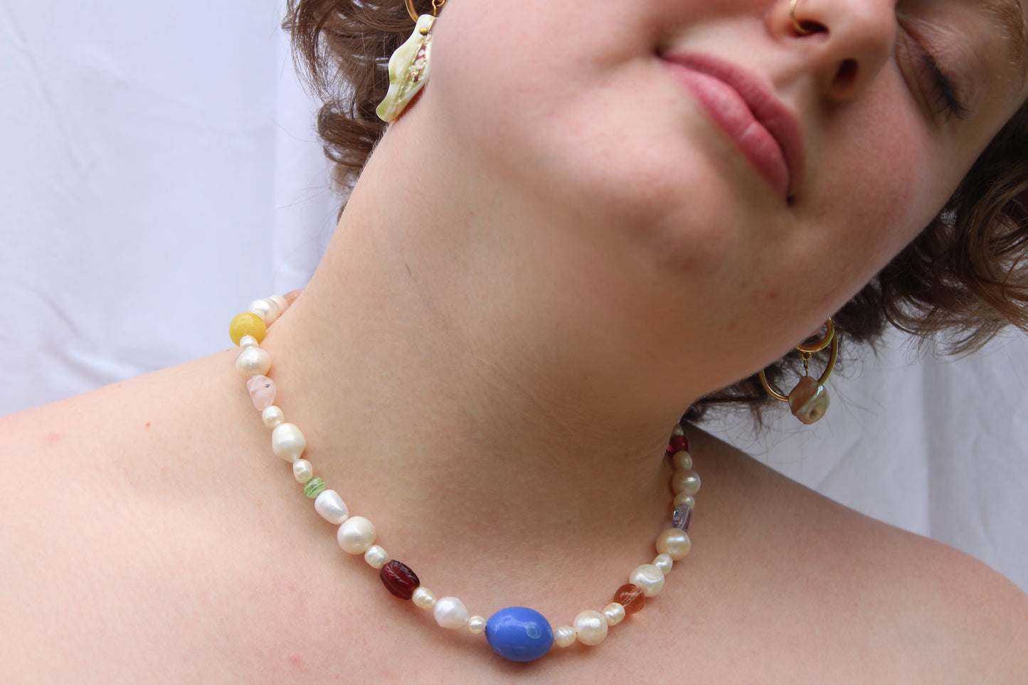 Statement Pearl Beaded Necklaces